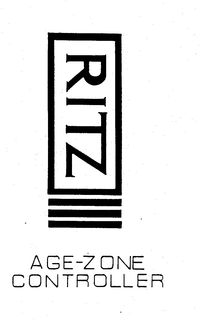 RITZ AGE-ZONE CONTROLLER trademark