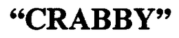 "CRABBY" trademark