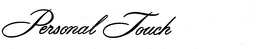 PERSONAL TOUCH trademark
