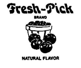 FRESH-PICK BRAND NATURAL FLAVOR trademark