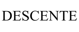 DESCENTE trademark