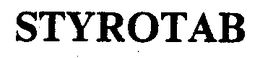 STYROTAB trademark