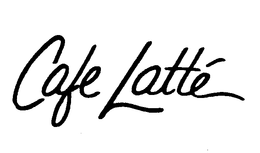 CAFE LATTÉ trademark