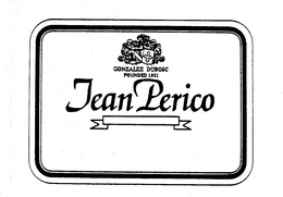 JEAN PERICO GONZALEZ DUBOSC FOUNDED 1851 trademark