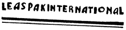 LEASPAK INTERNATIONAL trademark