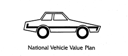 NATIONAL VEHICLE VALUE PLAN trademark