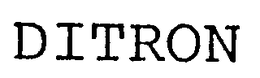 DITRON trademark