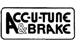 ACC-U-TUNE & BRAKE trademark