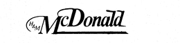 H&M MCDONALD trademark