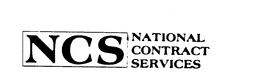 NCS NATIONAL CONTRACT SERVICES trademark