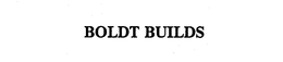 BOLDT BUILDS trademark