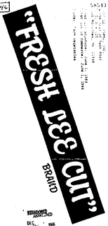 "FRESH LEE CUT" BRAND trademark