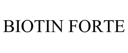 BIOTIN FORTE trademark