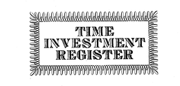 TIME INVESTMENT REGISTER trademark