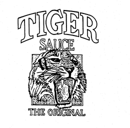 TIGER SAUCE THE ORIGINAL trademark
