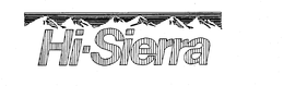 HI-SIERRA trademark