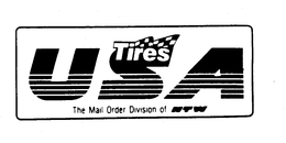 TIRES USA THE MAIL ORDER DIVISION OF NTW trademark