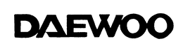 DAEWOO trademark