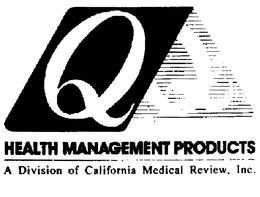 Q HEALTH MANAGEMENT PRODUCTS trademark