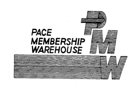PACE MEMBERSHIP WAREHOUSE PMW trademark