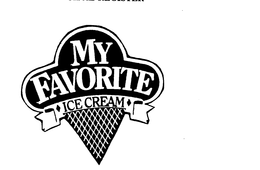 MY FAVORITE ICE CREAM trademark