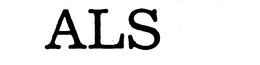 ALS trademark