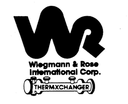 WR WIEGMANN & ROSE INTERNATIONAL CORP. THERM-XCHANGER trademark