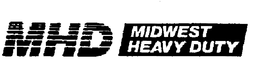 MHD MIDWEST HEAVY DUTY trademark