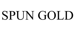 SPUN GOLD trademark