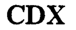 CDX trademark