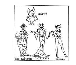 BELFRY THE HAUNTER MYSTERIA FUTURA trademark