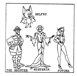 BELFRY THE HAUNTER MYSTERIA FUTURA trademark