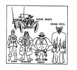 GHOST BUGGY PRIME EVIL KONG SPENSER TRACY trademark