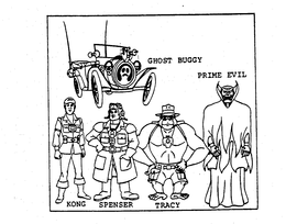 GHOST BUGGY PRIME EVIL KONG SPENSER TRACY trademark