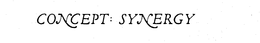 CONCEPT: SYNERGY trademark