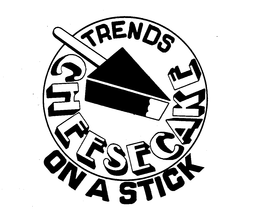 TRENDS CHEESECAKE ON A STICK trademark