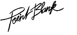POINT BLANK trademark