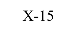 X-15 trademark