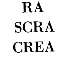 RA SCRA CREA trademark