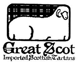GREAT SCOT IMPORTED SCOTTISH TARTANS trademark