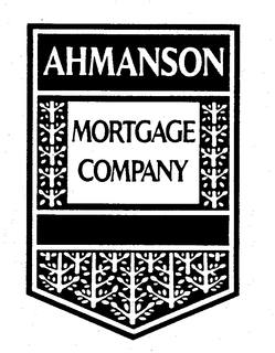 AHMANSON MORTGAGE COMPANY trademark