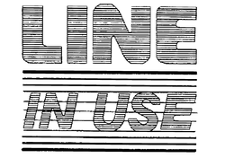 LINE IN USE trademark