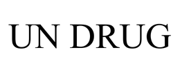 UN DRUG trademark