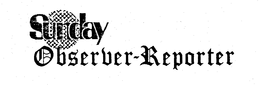 SUNDAY OBSERVER-REPORTER trademark