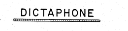DICTAPHONE trademark