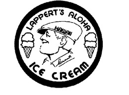 LAPPERT'S ALOHA ICE CREAM HAWAII trademark