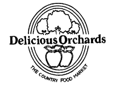 DELICIOUS ORCHARDS THE COUNTRY FOOD MARKET trademark