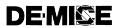 DE-MIZE trademark