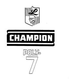 L CHAMPION POLY-7 trademark