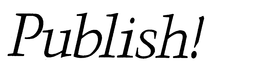 PUBLISH! trademark